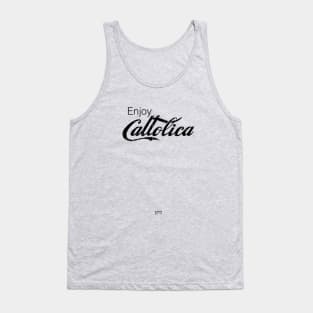 Enjoy CATTOLICA - jet black Tank Top